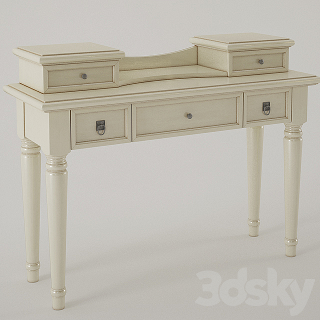 Nostalgia Camelgroup Dressing Table 3d