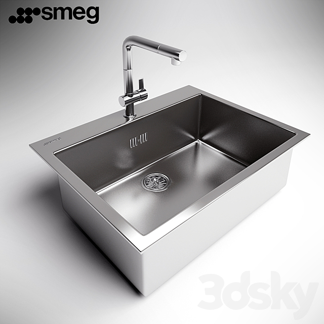Sink Smeg-VR80 3DSMax File - thumbnail 1