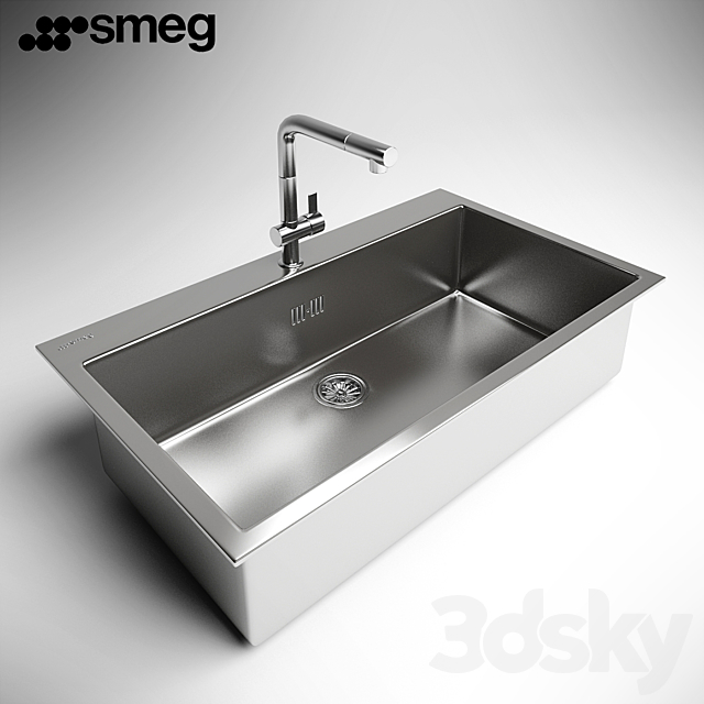 Sink Smeg-VR80 3DSMax File - thumbnail 3