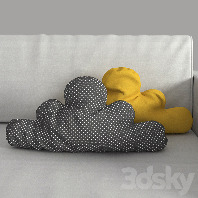 pillows in the nursery 3DSMax File - thumbnail 1