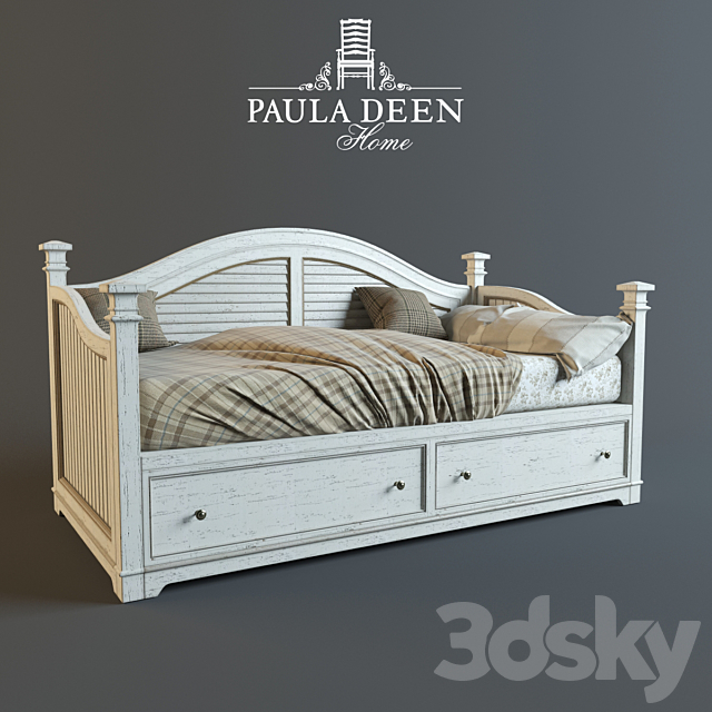 Bed Day Bed 3DSMax File - thumbnail 1