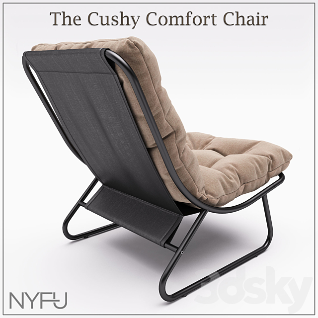 The Cushy Comfort Chair 3DSMax File - thumbnail 2