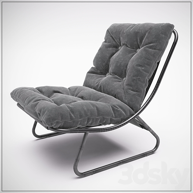 The Cushy Comfort Chair 3DSMax File - thumbnail 3