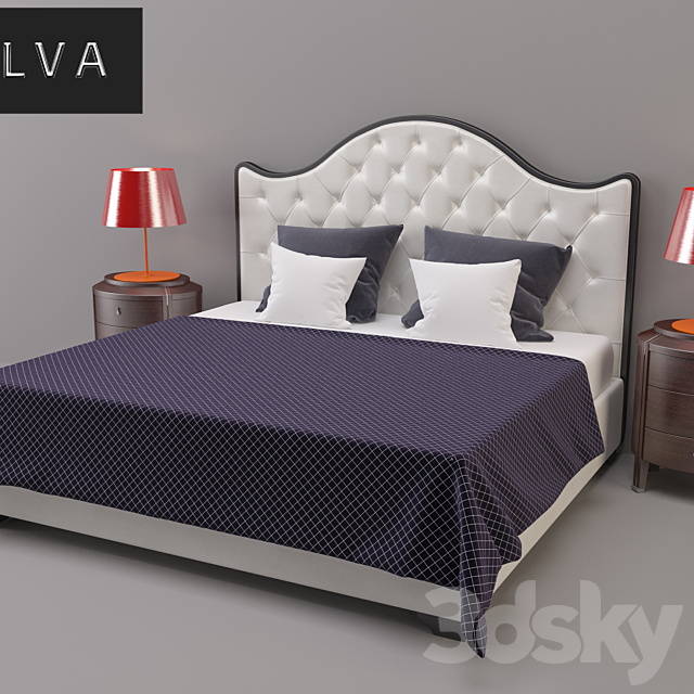 Selva Onda bed 3DSMax File - thumbnail 1