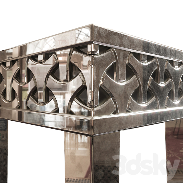 Mirrored console table. 3DSMax File - thumbnail 2