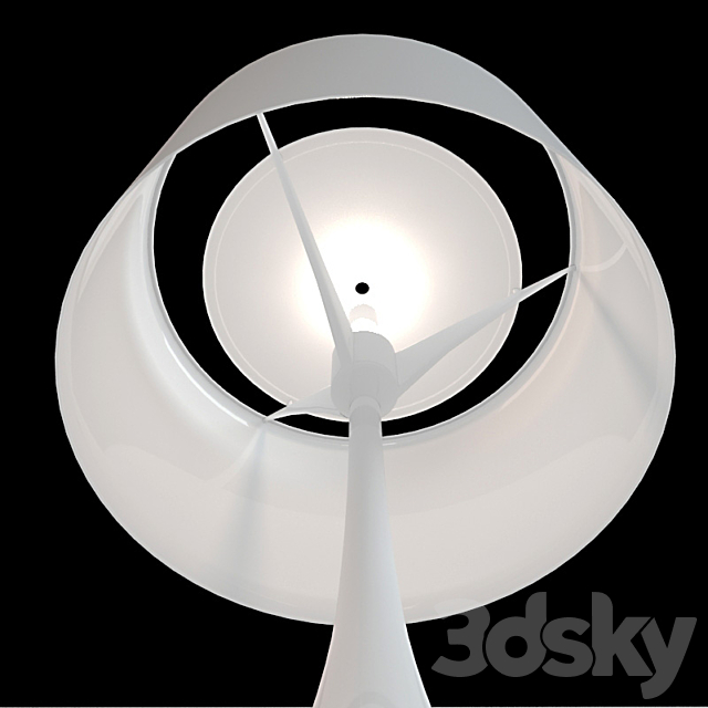 Flos Spun light T1 3d