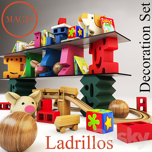 Magis Ladrillos 3DSMax File - thumbnail 1