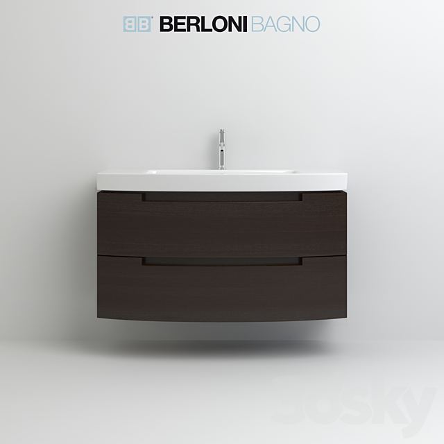 Sink BERLONI BAGNO MOON 3DSMax File - thumbnail 2