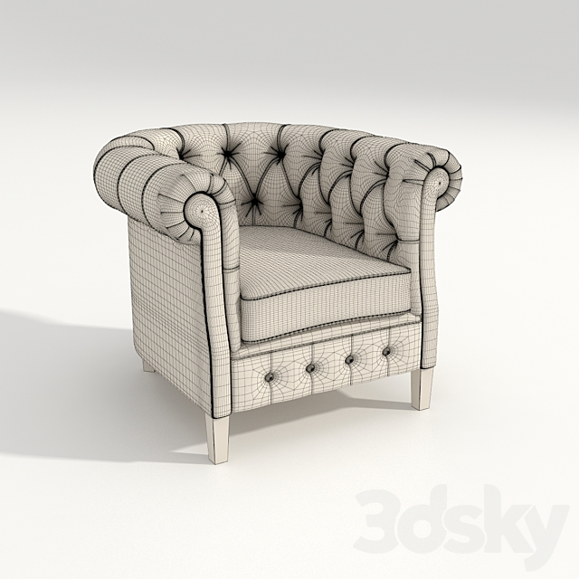 Selva chair 1443 3d