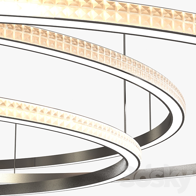 Round Chandelier 3d