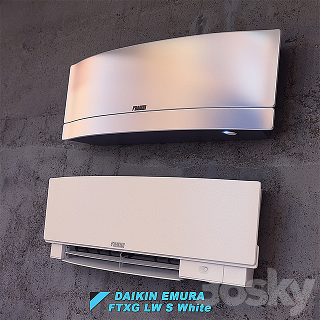 Air Conditioning Daikin Emura FTXG-LS 3DSMax File - thumbnail 1