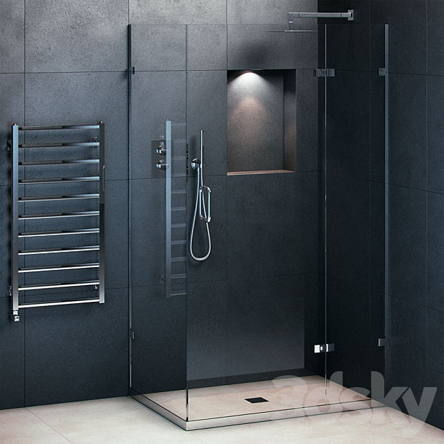 Majestic Showers Portofino fully equipped 3DSMax File - thumbnail 1