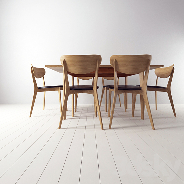 table set 3DSMax File - thumbnail 3