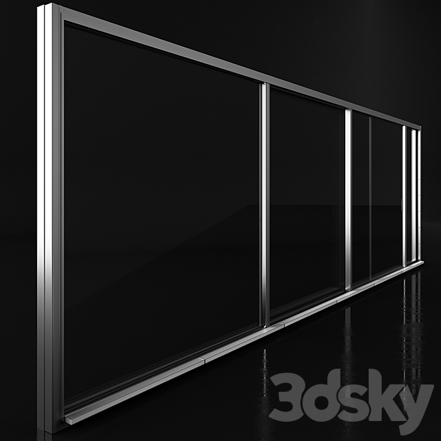 Flush frame swiss window Free Download