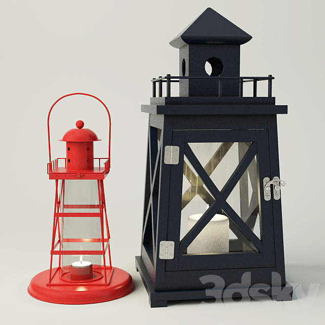 Lighthouse Lanterns 3DSMax File - thumbnail 1