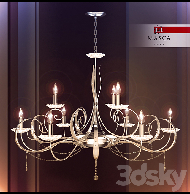 chandelier Masca _ Gotica 3DSMax File - thumbnail 1