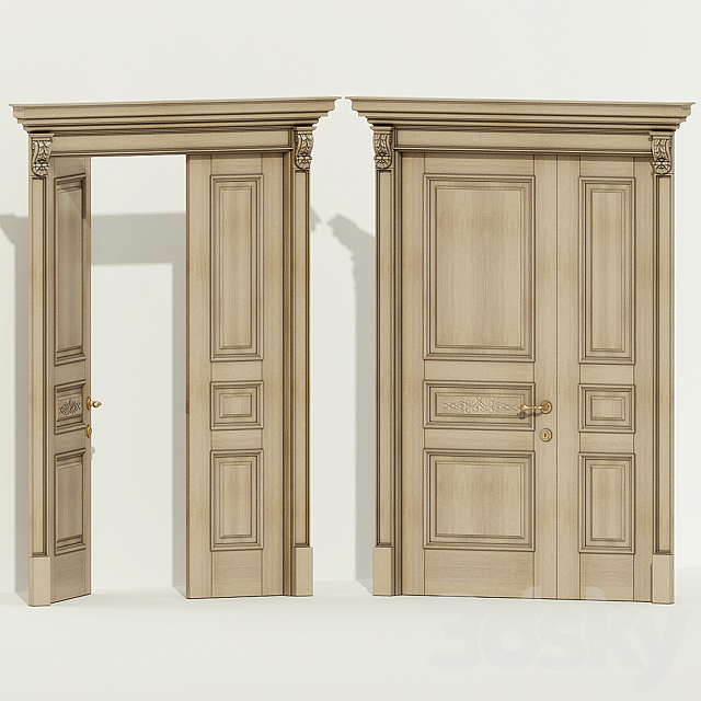 Door classic two-field Free Download