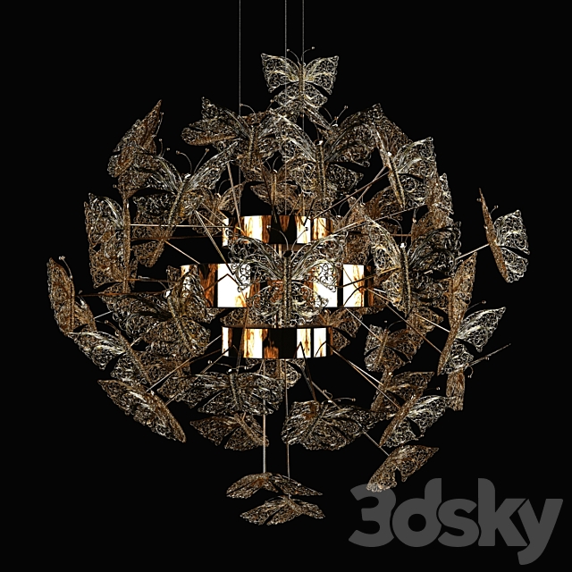 Chandelier Koket Nymph 3d