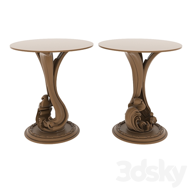 classic table 3d