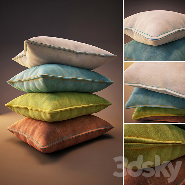 Cushions _ Pillows 3DSMax File - thumbnail 2