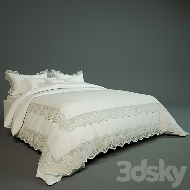 Blanket with pillow 3DSMax File - thumbnail 1