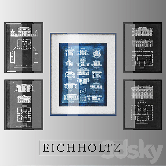 Eichholtz_prints_Graphic_Building 3DSMax File - thumbnail 1