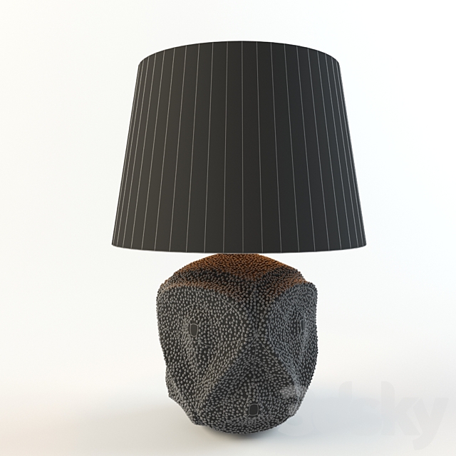 Table Lamp Arteriors Baroque Lamp 3d
