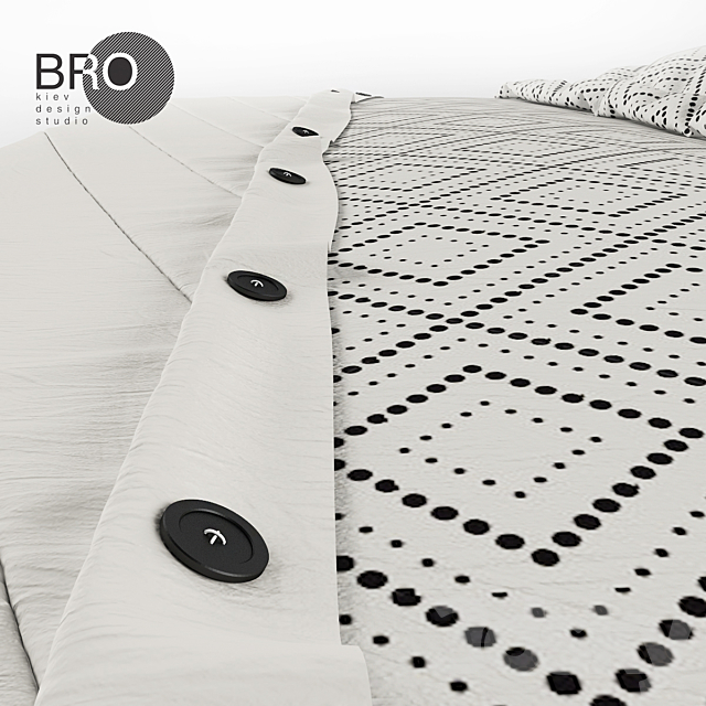 Bed from BRO 3DSMax File - thumbnail 3
