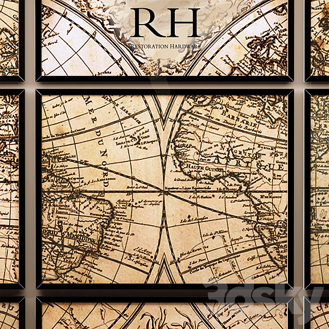 RH WORLDMAP 3d