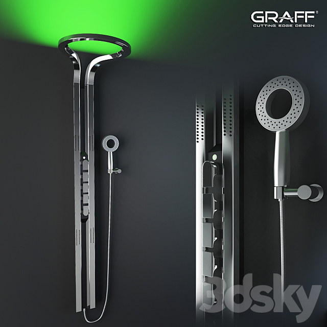 3DS MAX ShowerGraff Ametis 3DSMax File