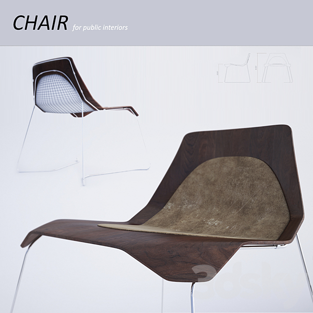 Chair 3DSMax File - thumbnail 1