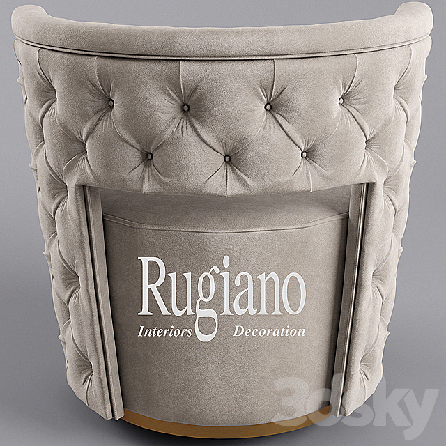 chair and table rugiano Giotto 3DSMax File - thumbnail 2