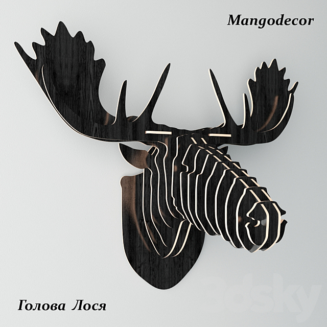 MANGO DECOR moose head Free Download