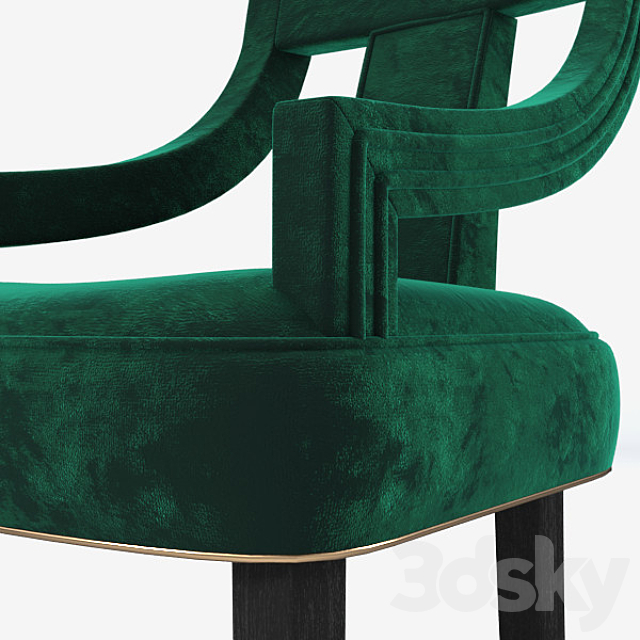 Brabbu Eanda Bar Chair 3DSMax File - thumbnail 3