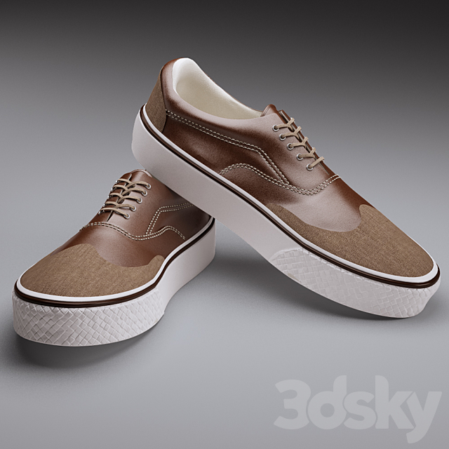 Shoes (sneakers) 3DSMax File - thumbnail 2