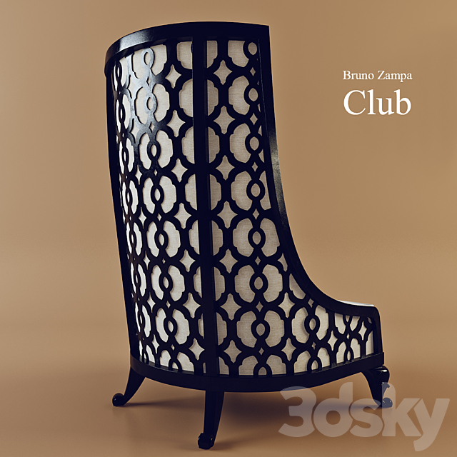 Armchair Club 3d