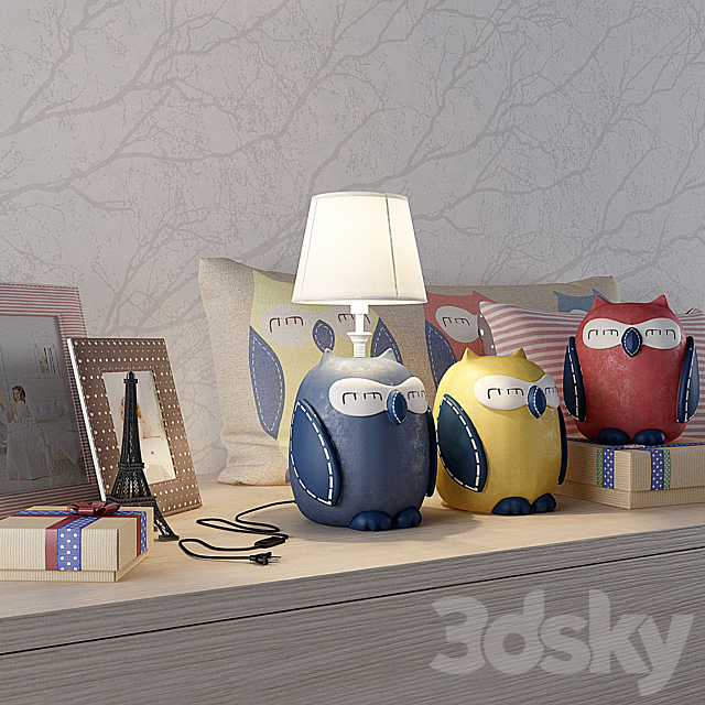 Set decoration for a child's 