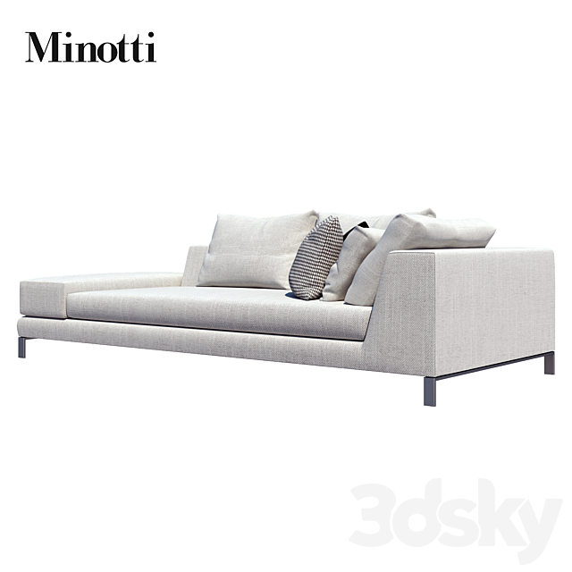 minotti sofas hamilton islands compositions 01 3d