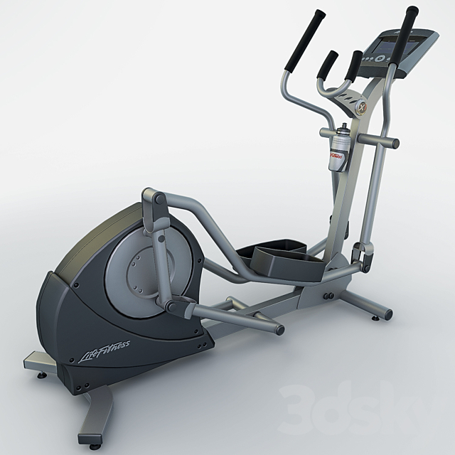 Elliptical Trainer Life Fitness X1 ADV 3DSMax File - thumbnail 1