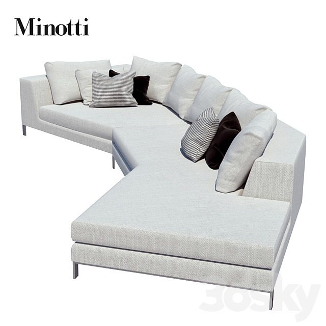 minotti sofas hamilton islands compositions 04 3d
