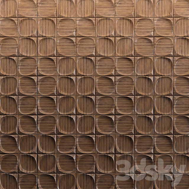 wooden 3d panel 2 3d