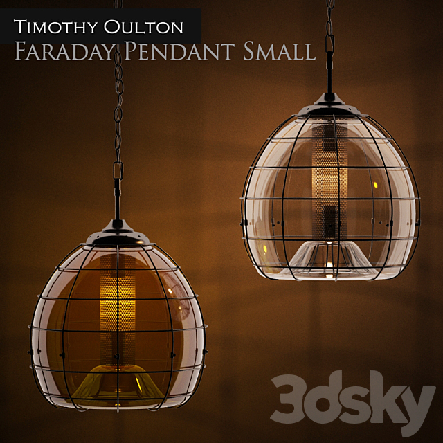 Timothy Oulton Faraday Pendant Small 3DSMax File - thumbnail 1