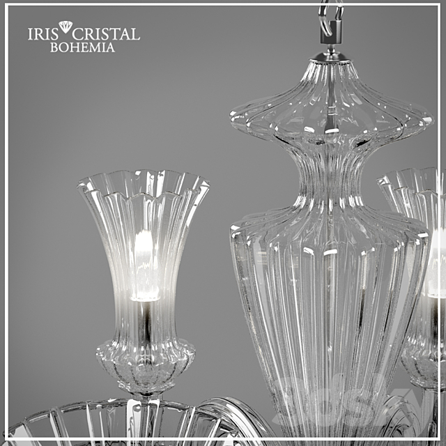 chandelier IRIS Michigan 650178 3d