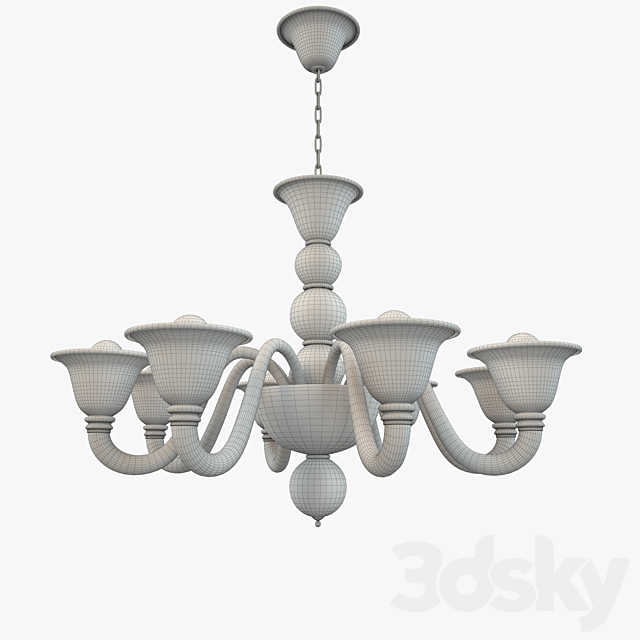 Chandelier Voltolina Canaletto 3DSMax File - thumbnail 3