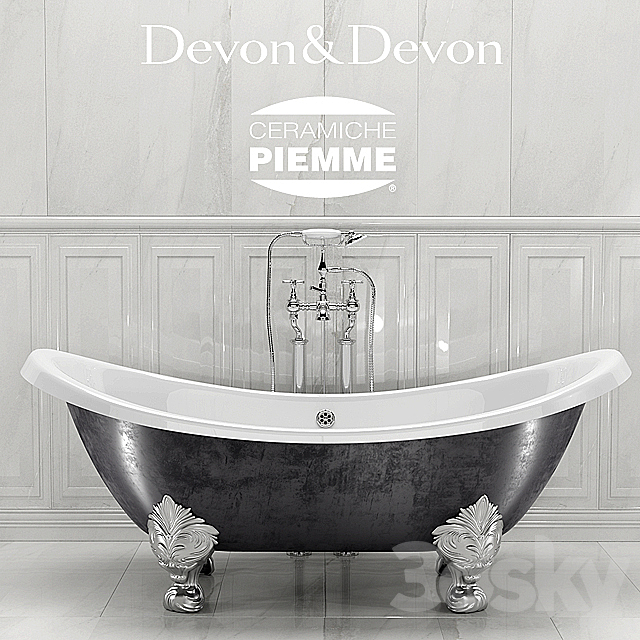 Devon Devon tub and tile Piemme 3DSMax File - thumbnail 1