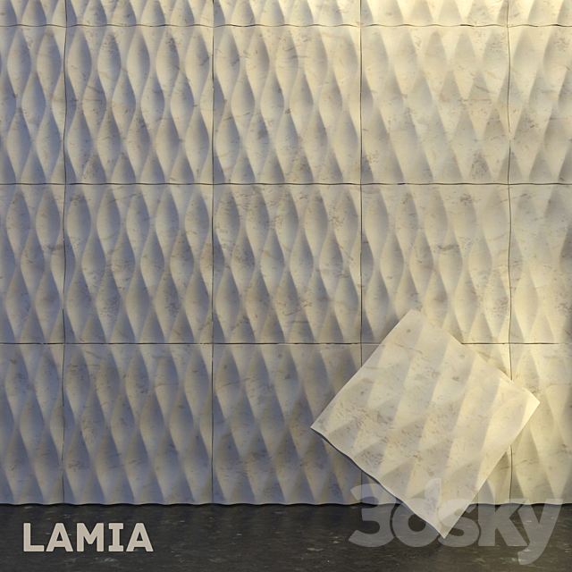 Lamia panel 3DSMax File - thumbnail 1