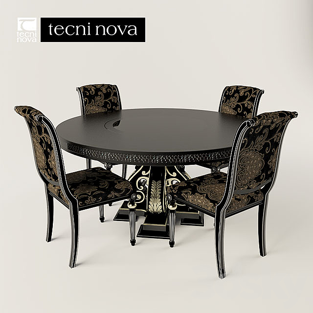 Table and chair TECNI NOVA 3DSMax File - thumbnail 1