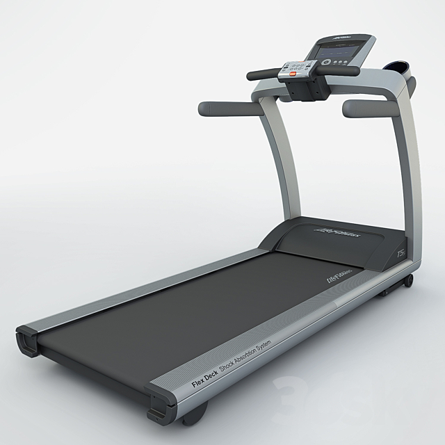 Life Fitness Treadmill 3DSMax File - thumbnail 1