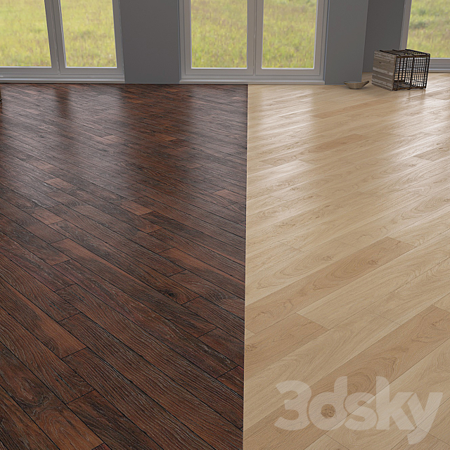 Floor dub Vali + dymchatyi gornyi pekan 3d