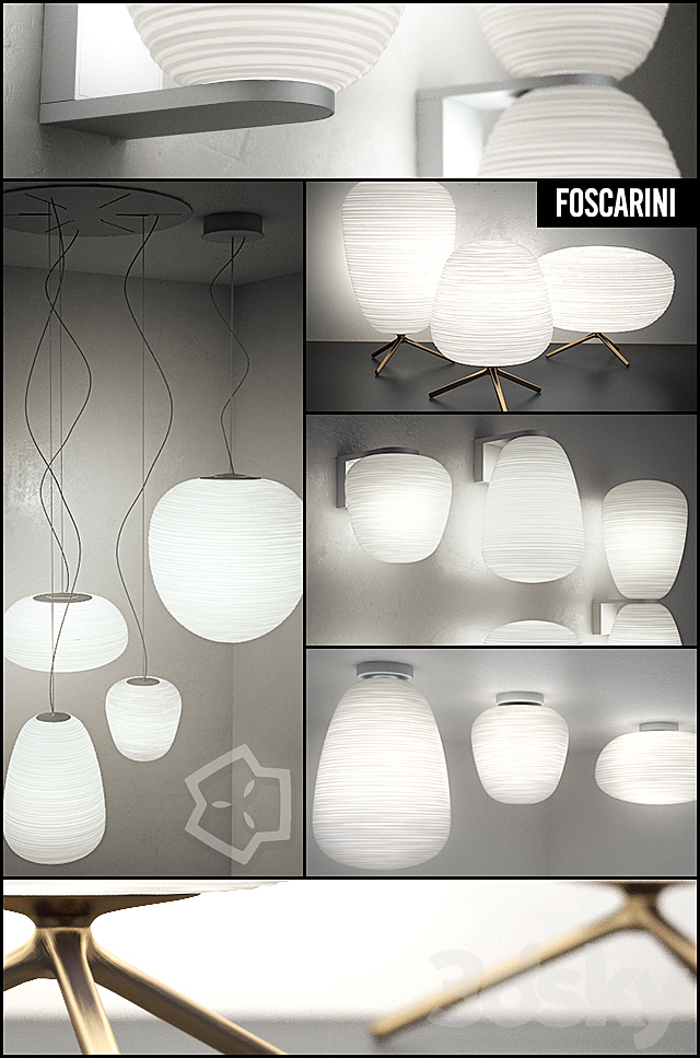 RITUALS by Foscarini – Lamps Collection 3DSMax File - thumbnail 1